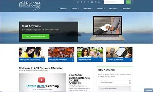 ACS Distance Education