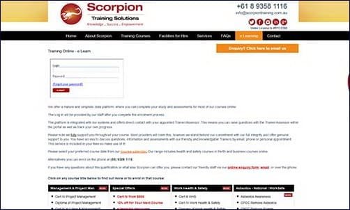 Scorpion Training Solutions
