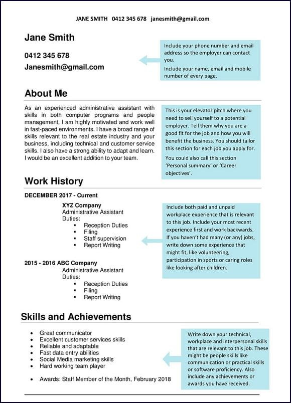 Smart Resume Tips