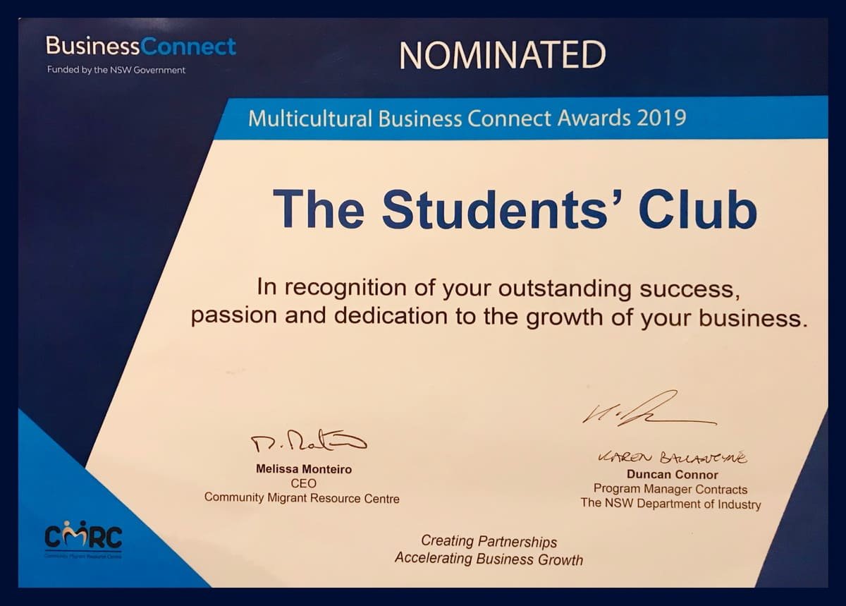 The Students' Club/Nominated